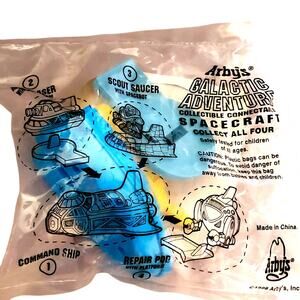 1998 Arbys Galactic Adventure Spacecraft New in Package